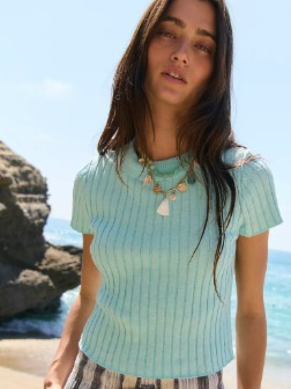 FP Free People Oh Baby Sweater Tee